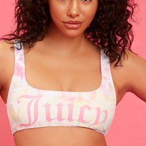 Juicy swim bikini top